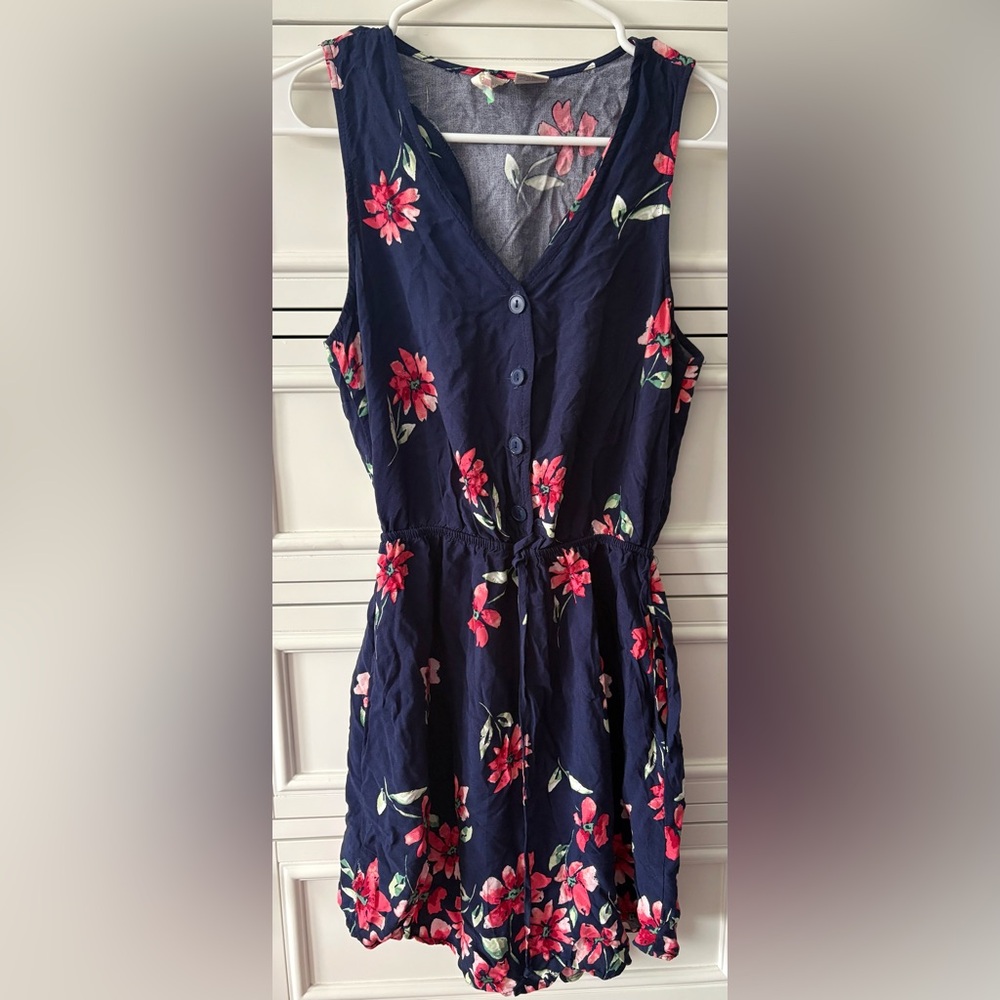Mimi Chica Navy Floral Dress size S